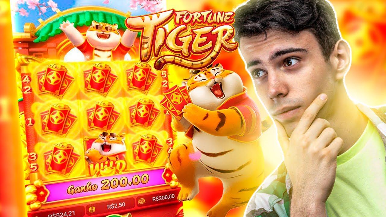 jogo do tigre com Cartaz